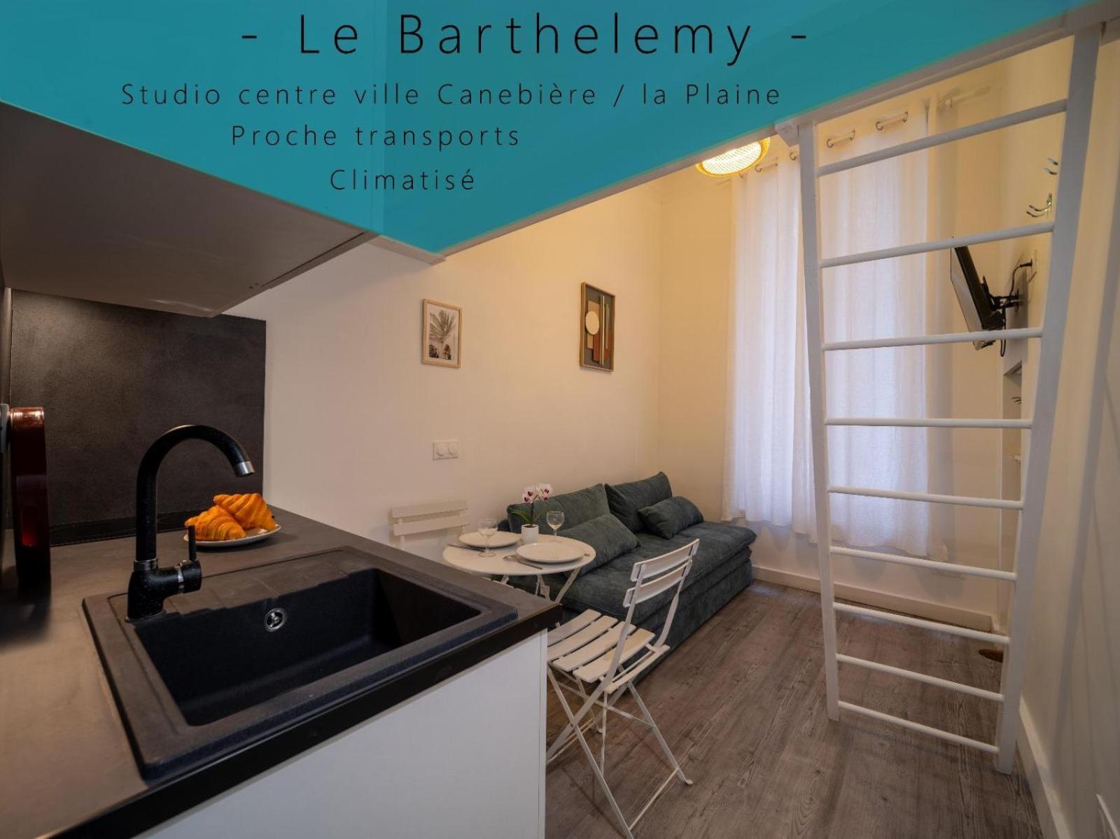 " Le Barthelemy " Appartements Neufs Climatises Tout Equipes Au Coeur De Marseilles Buitenkant foto