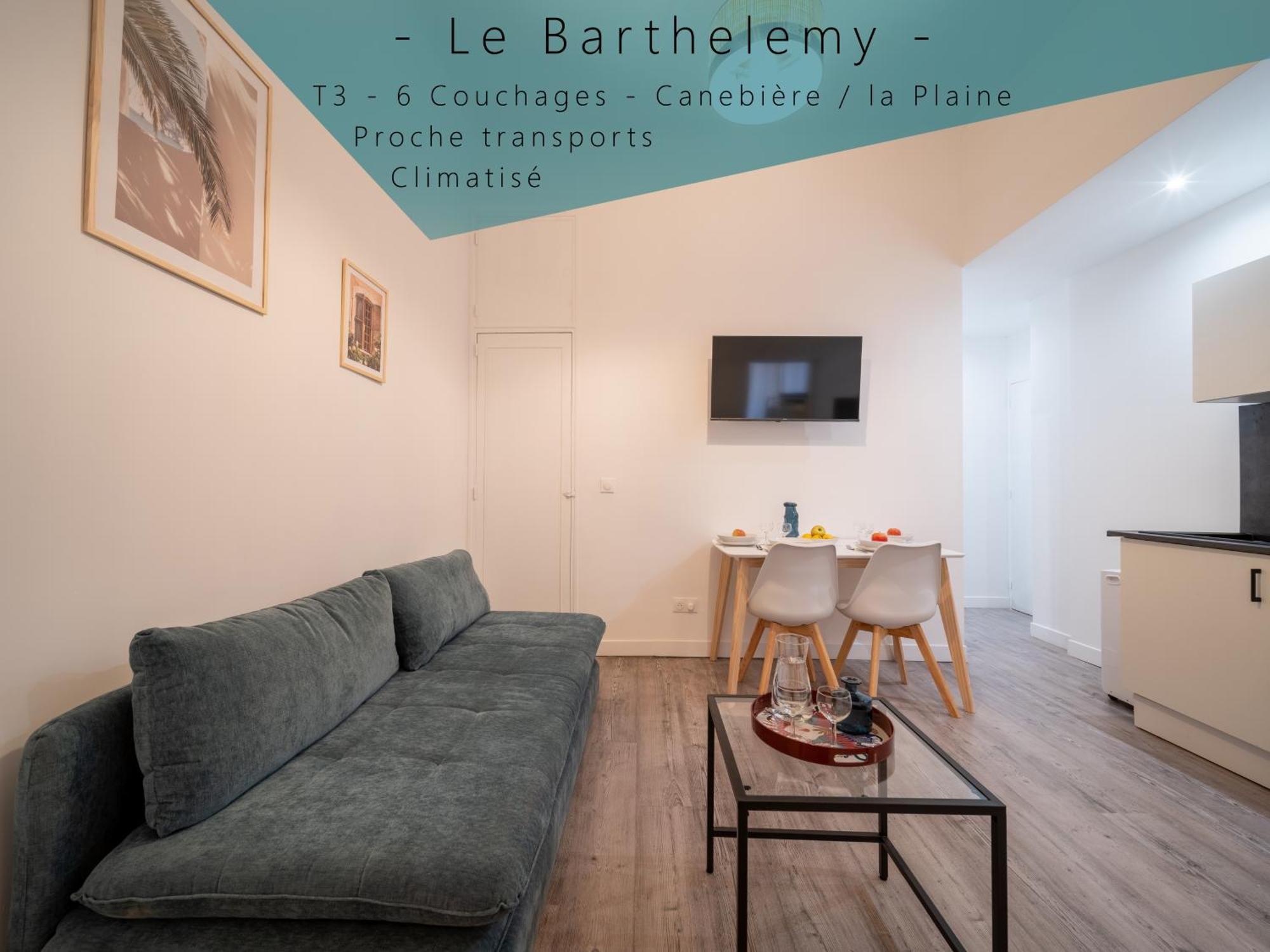 " Le Barthelemy " Appartements Neufs Climatises Tout Equipes Au Coeur De Marseilles Buitenkant foto