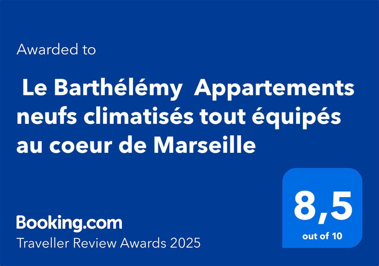 " Le Barthelemy " Appartements Neufs Climatises Tout Equipes Au Coeur De Marseilles Buitenkant foto